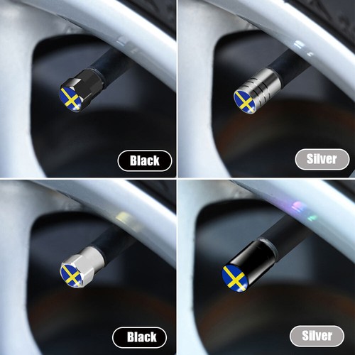 4pcs sweden flag - car, auto