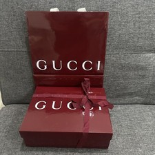 Authentic Gucci Red Gift Box &