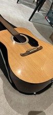 Fender Dreadnought Acoustic Guitar with Gig Bag Natural, FA-125