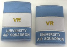 British Military Issue RAF VR, University Air Squadron Rank Slide Pair