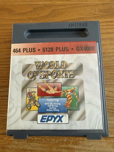 Amstrad gx4000 world sports - amstrad,