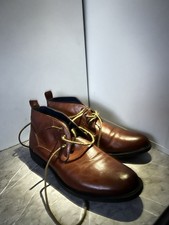 Red Herring Mens Brown Leather