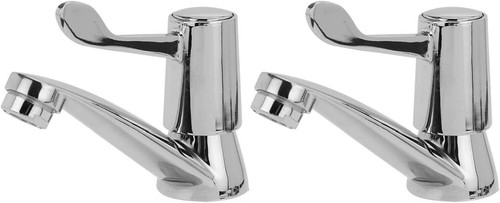 Basin faucets pair zinc - basin,