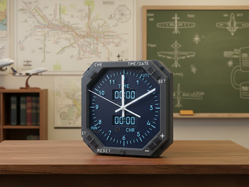 Pilot instrument clock for - instrument,