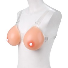Silicone Breast Form Straps On