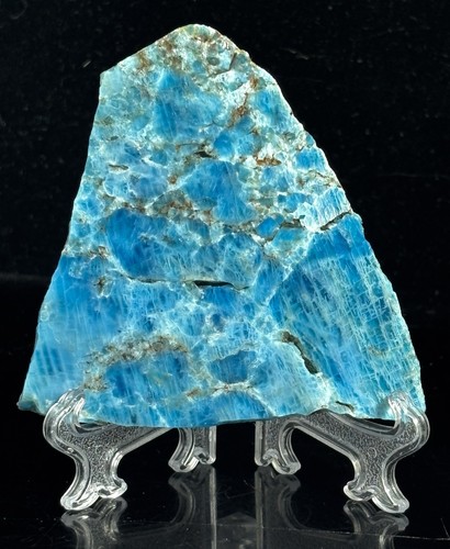 Blue apatite crystal stunning - apatite,