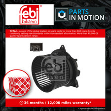 Interior Blower Motor fits