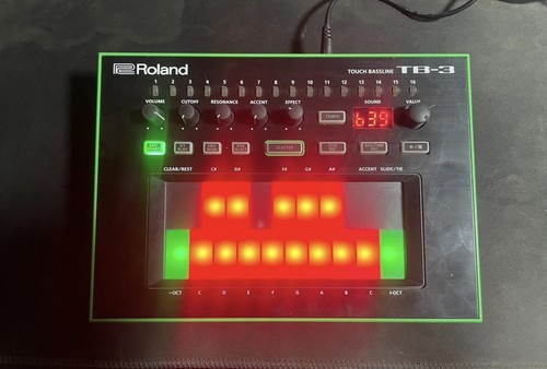 Roland touch bassline - roland, tb-3