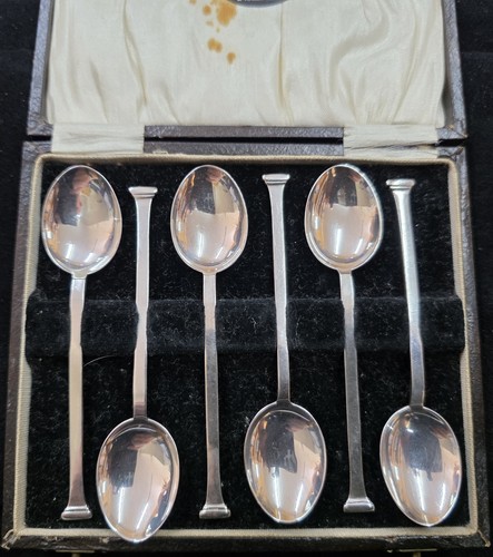 Solid silver hallmarked set - silver,