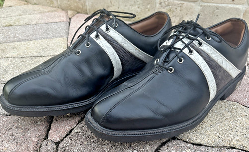 Footjoy icon golf shoes black - footjoy,