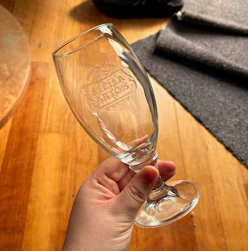 Stella artois embossed stemmed - artois,