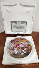 Teddy Bear Fair “Here We Go Round” Collector Plate By Tom DuBois Nursery