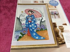 (E15) Geisha Cross Stitch