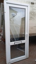Upvc clear glass door 95 x 217
