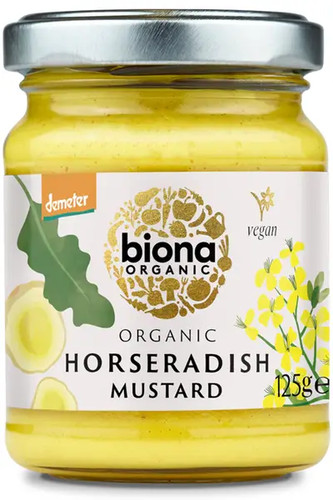 Organic horseradish mustard - organic,