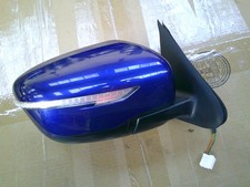 2014 to 2019 nissan juke f15 DRIVERS RIGHT wing door mirror in RBN ink blue