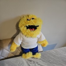 Honey Monster Sugar Puffs Feed The Fun Plush Soft Toy Collectable 12”