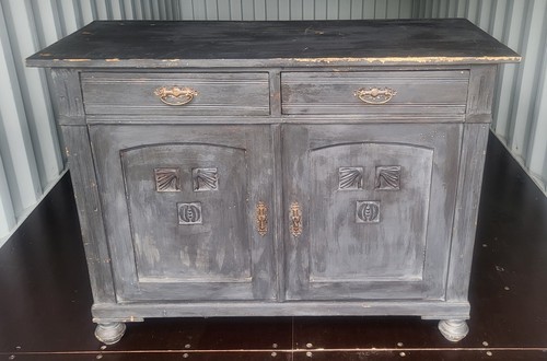 Antique rustic painted - antique,