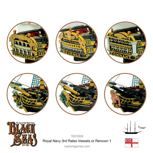 Royal navy 3rd - royal, rates