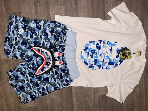 Bathing ape short set size - bathing,