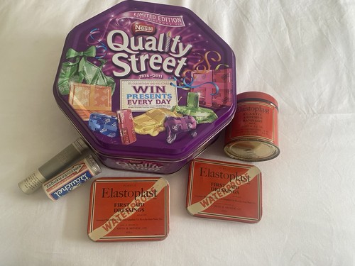 Set vintage tins - vintage,