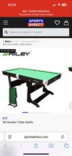 BCE 6ft snooker Table - No Legs  - New In Box