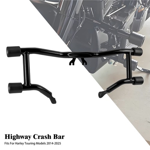 Black highway engine guard - black,