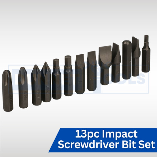 13pc impact screwdriver bit - screwdriver,