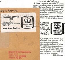 GB OFFICIAL Cover 1979 *HM