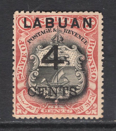 M14083 labuan 1899 sg103a 4c - 1899,
