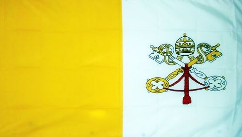 Vatican city flag 5x3 - vatican,