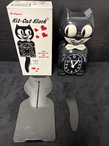 Kit cat klock classic black - kit,