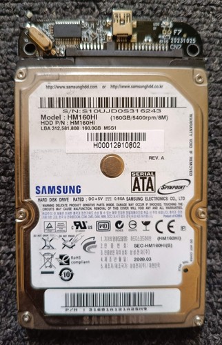 Samsung 160gb internal 5400 - samsung, 160gb,internal,5400