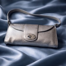 Mulberry  Leather small silver