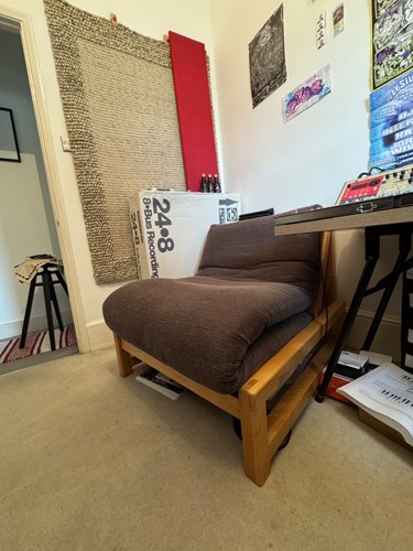 Futon company linear single - futon,