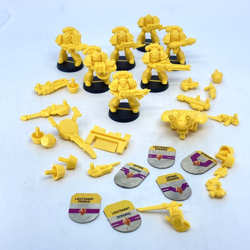 Yellow space marines - space,