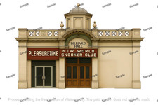 1980s Snooker club Billiard