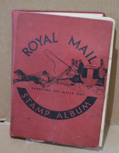 Old worldwide stamp album - old,