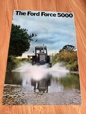Ford Force 5000 Tractor Brochure
