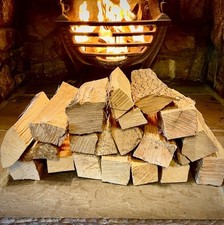 Air dried seasoned logs 14kg Box Great for Log Burning Stoves &Fireplaces 