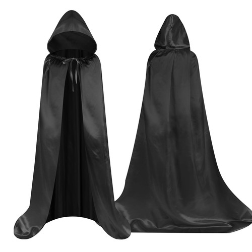 Aomig black hooded cape - aomig, kids