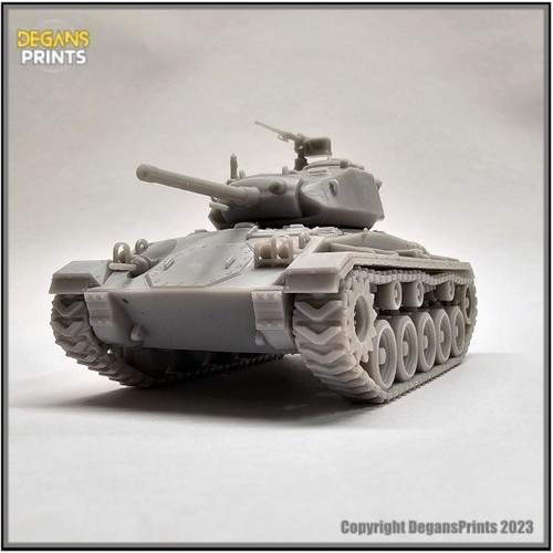 M24 chaffee light tank ww2 - m24,