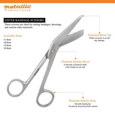 Lister Bandage Scissors 11 14