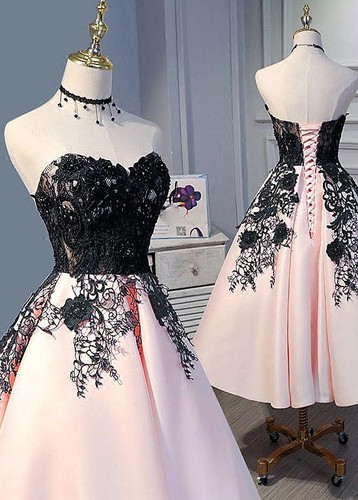 Gothic wedding dresses short - gothic,