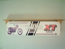 Yamaha XT500 Banner Motorcycle