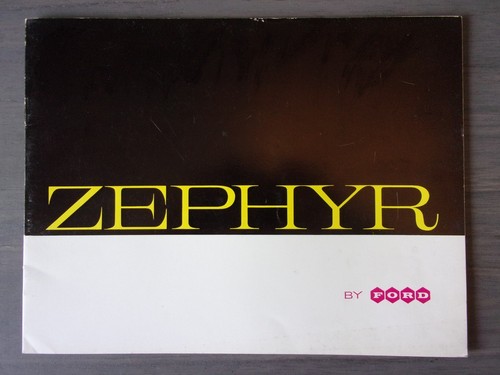 Ford zephyr mk2 orig - ford, uk