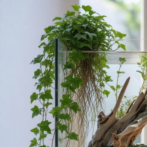 Floating hanging fish tank - fish,