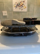 Andrew James Traditional Cafe Raclette Grill for 8