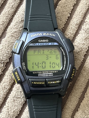 Casio data bank 35h - data, db-35h
