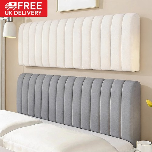 Modern striped headboard cover - modern,